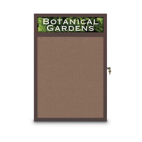 Open Faced Traditional Corkboard, 60x48"